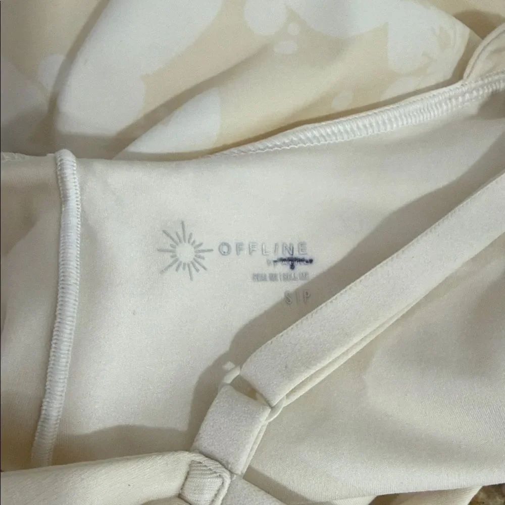 Offline by Aerie Real Me Maggie Tiered Ruffle Tennis Dress Built-In Shorts S - Picture 7 of 12